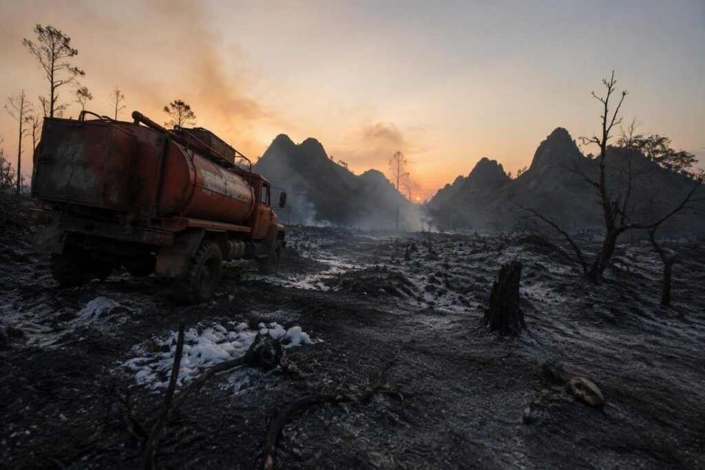 Carso in fiamme: l’incendio di Padriciano e il mistero dei piromani