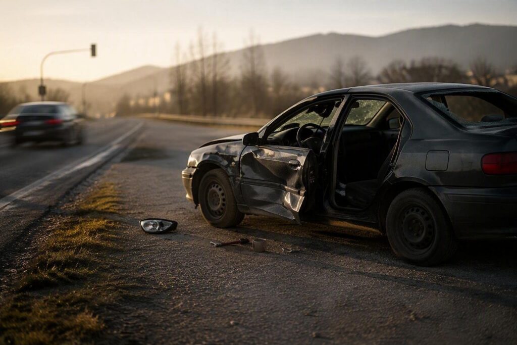 Incidente mortale a Moggio Udinese: vittima travolta mentre ripara l’auto