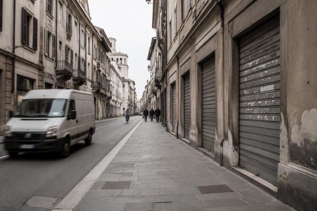 La crisi del commercio di vicinato: dati allarmanti per Udine e provincia
