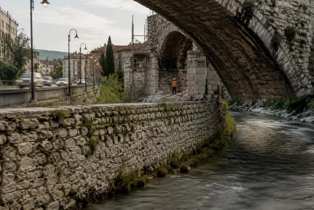 Lavori al torrente Fugnan a Muggia: aggiornamenti sui cantieri e le modifiche alla viabilità