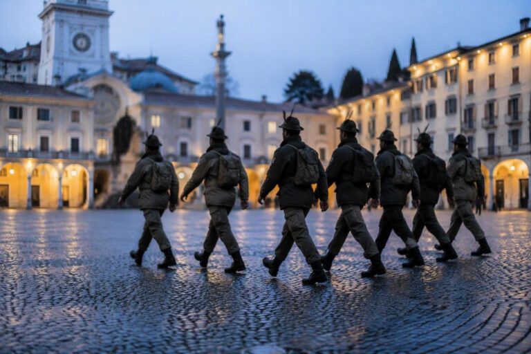 Nono raduno alpini a Udine: otto gruppi in azione
