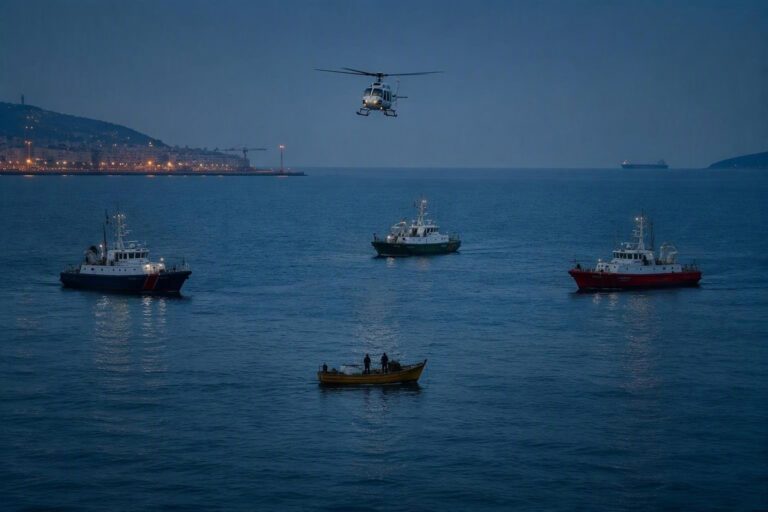 Simulazione di soccorso marittimo tra Italia, Slovenia e Croazia