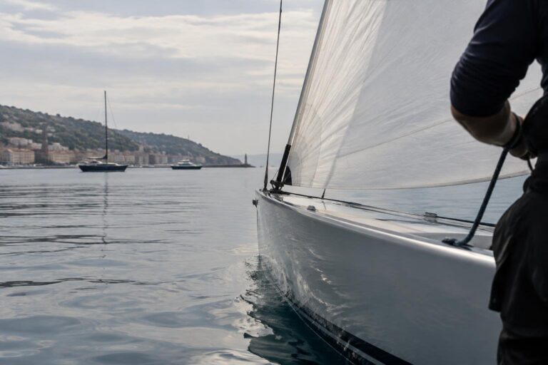 Barcolana 58: l’Andrea Doria di Imperia tra coperta e macchine