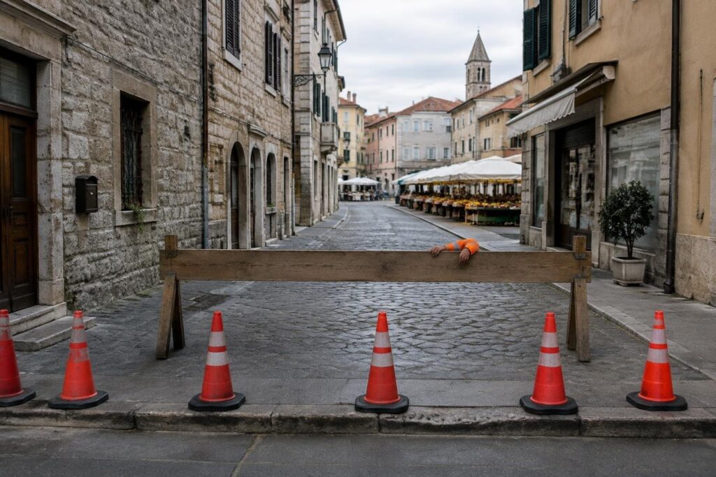 Chiusura temporanea di via Trieste a Muggia in occasione del carnevale