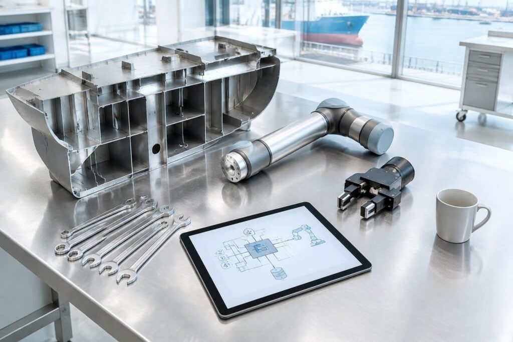 Innovazione in cantiere: robot e Physical AI al servizio di Fincantieri