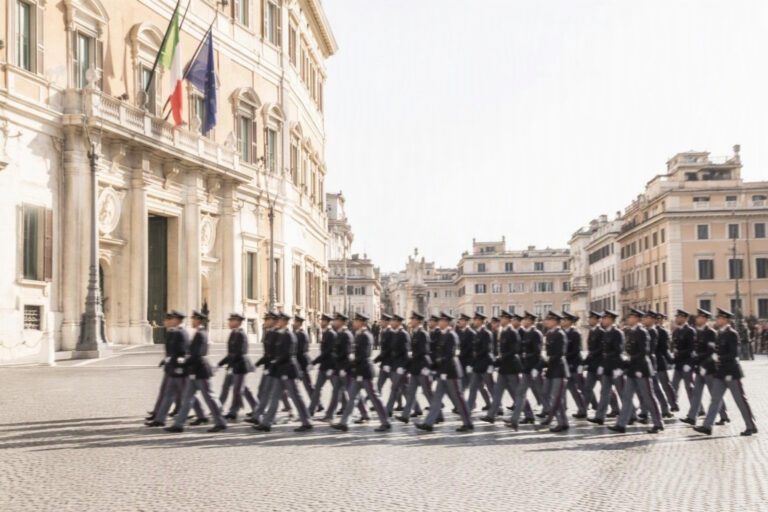 Manifestazione a Montecitorio per la graduatoria dei Vice Ispettori