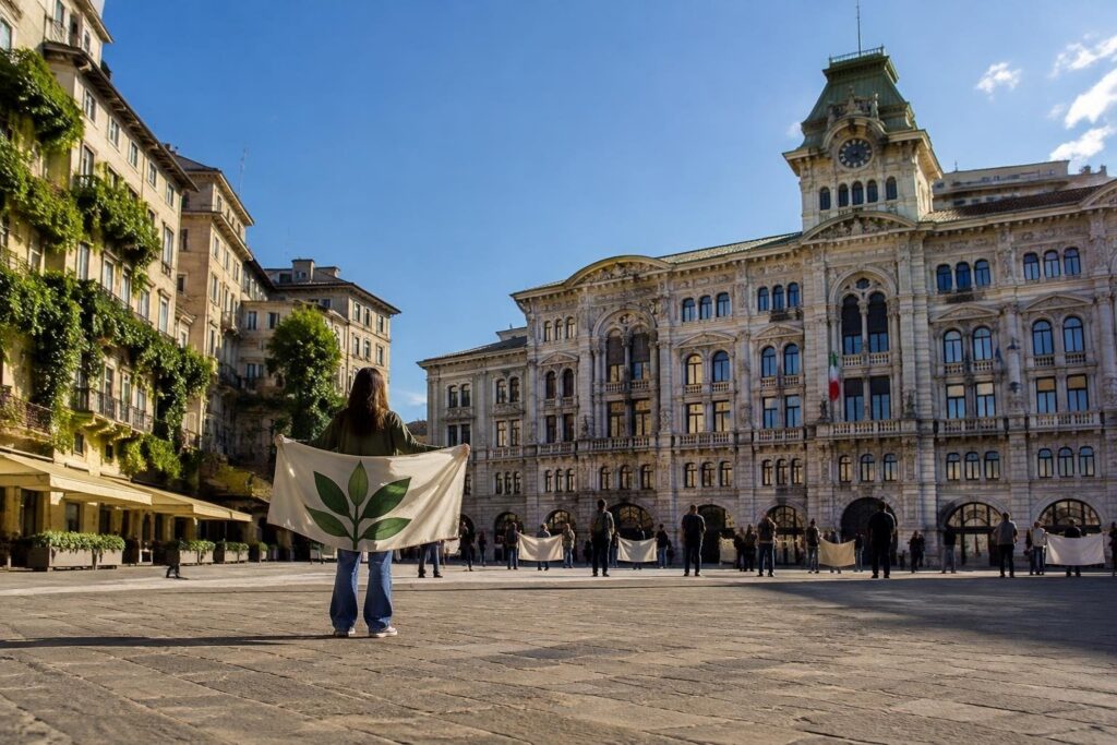 Presidio di Friday for Future a Trieste: la risposta del PD