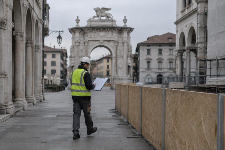 Riqualificazione pedonale a Udine: interventi in zona Porta Manin