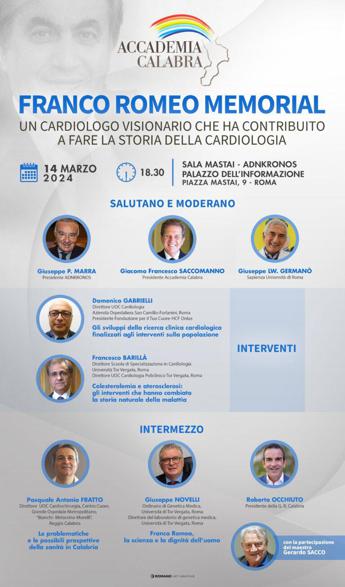 cardiologia italiana ricorda franco romeo luminare generoso 2