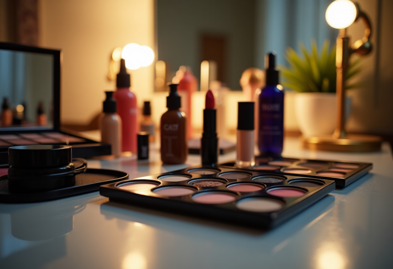Donna di 50 anni con trucco naturale e luminoso