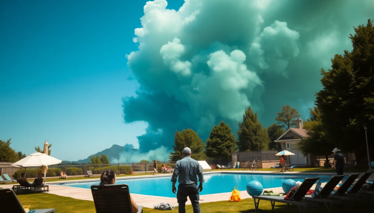 incidente in piscina a cordenons nube tossica e sette persone al pronto soccorso 1749875686