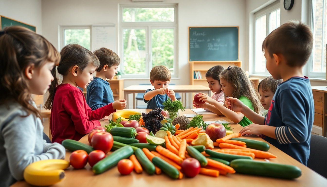 incentivare il consumo di frutta e verdura a scuola 1751574905