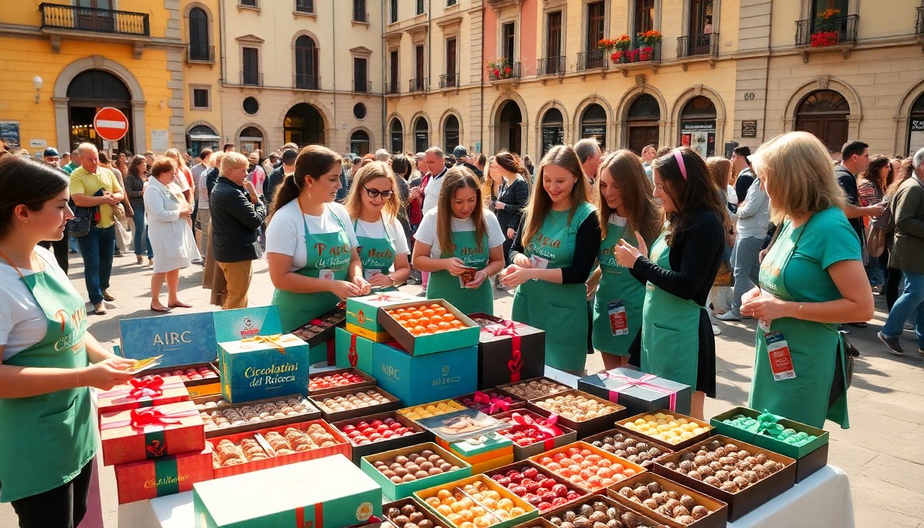 ritorna liniziativa dei cioccolatini della fondazione airc per la ricerca sul cancro 1761238112
