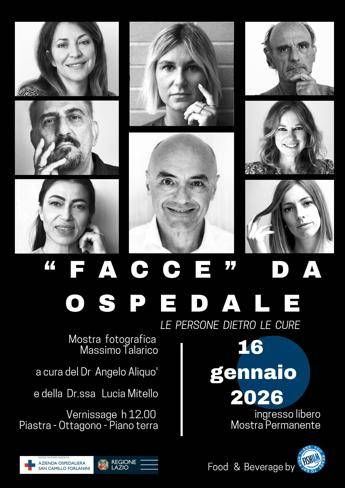 facce da ospedale le persone dietro le cure mostra fotografica al san camillo di roma 2