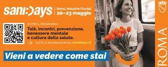 a roma sanidays 2026 quattro giorni dedicati a salute e prevenzione 2