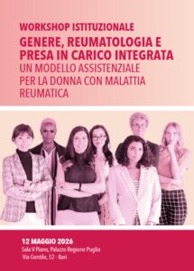 reumatologia il 12 maggio a bari workshop su presa in carico integrata 2