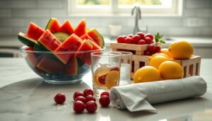 Cibi idratanti per il caldo: frutta, verdure ed elettroliti
