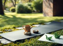 Lezione di yoga a Parco Alessandrina Ravizza per il benessere mentale