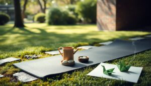 Lezione di yoga a Parco Alessandrina Ravizza per il benessere mentale