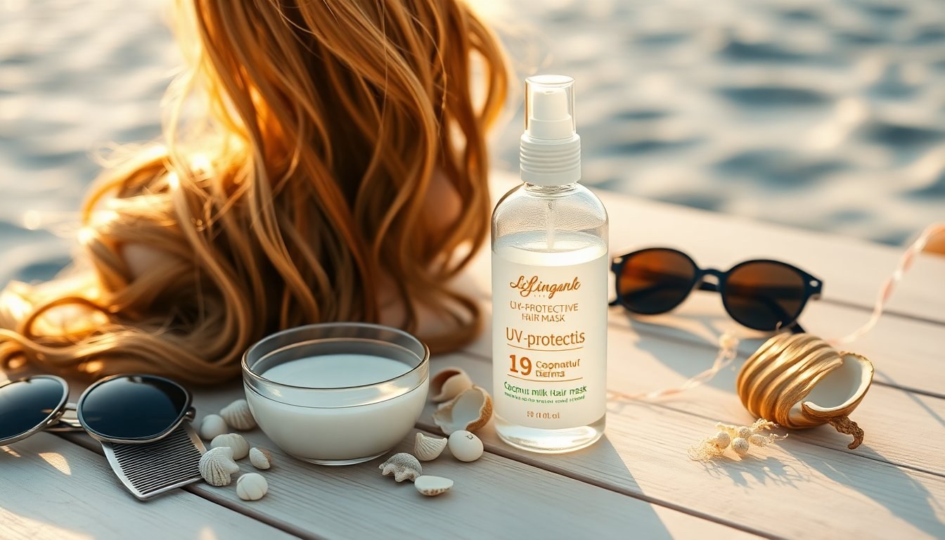 Routine capelli estiva: protezione UV, idratazione e onde senza calore
