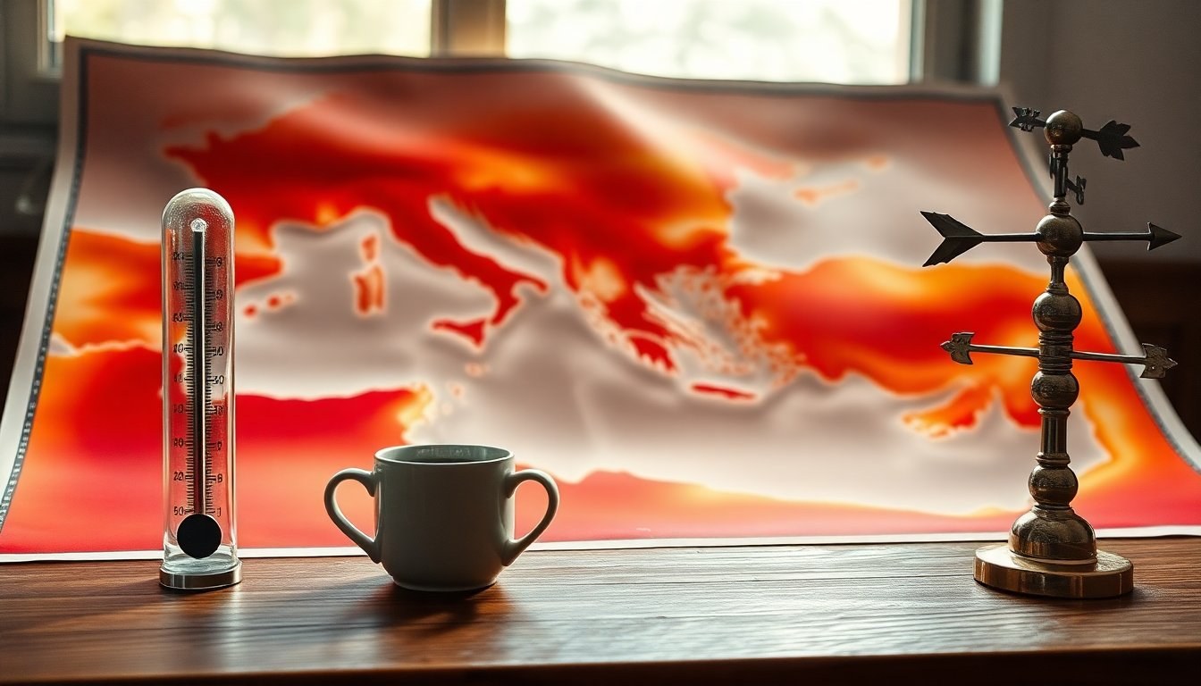 Caldo intenso in arrivo: l'anticiclone africano domina il Mediterraneo