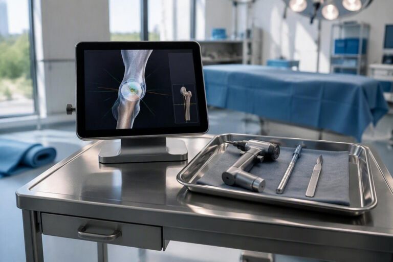 Chirurgia protesica avanzata: il nuovo navigatore computerizzato all'ospedale Santa Rosa