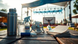Consigli per sopravvivere ai concerti estivi: idratazione, protezione dalle zanzare e prevenzione del colpo di calore