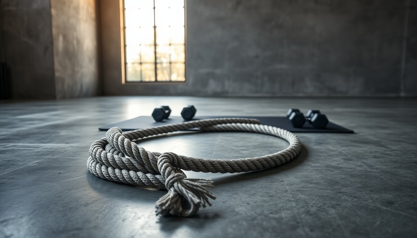 Corda allenamento 15 metri per slitta: resistenza e controllo in palestra