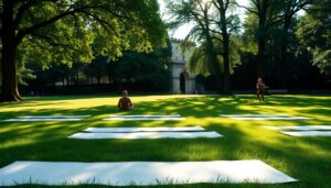 Lezioni di yoga all'aperto a Venaria Reale: calendario, costi e dettagli