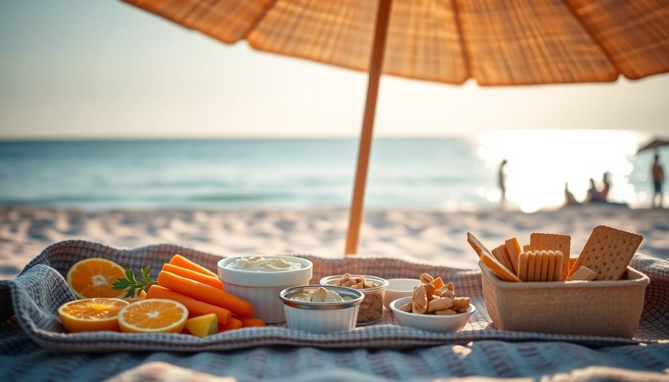 Merenda salutare in spiaggia: consigli pratici per i bambini