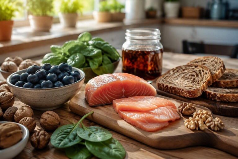 Cervello e nutrizione: come omega-3, polifenoli e fibre sostengono memoria e umore