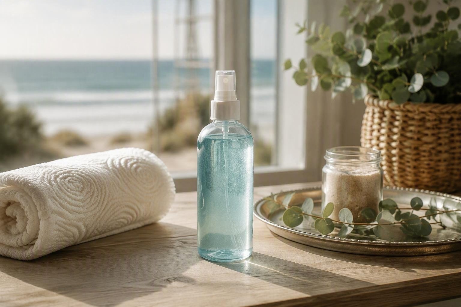 Come ottenere beach waves perfette con lo spray al sale marino