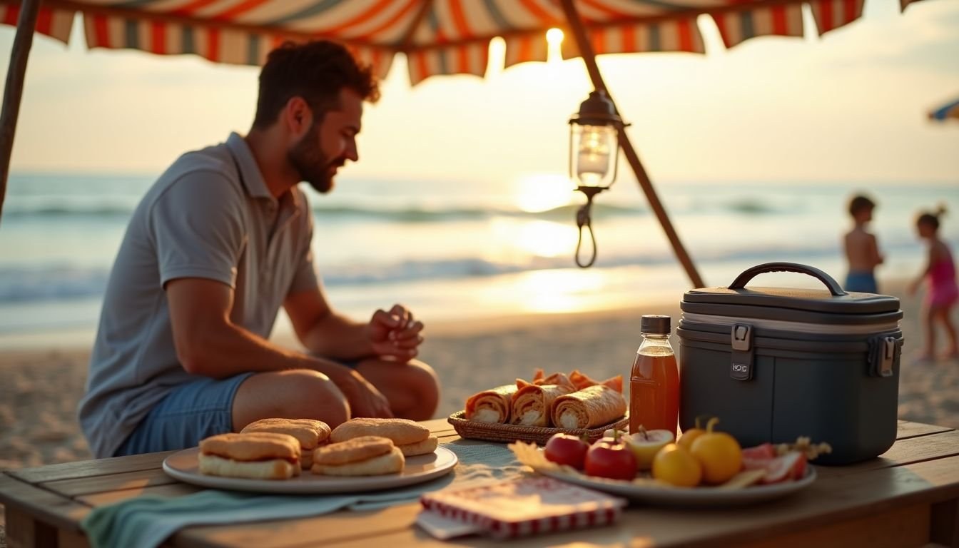 Pranzo al mare per bambini: guida sicura a temperature, contenitori e tempi