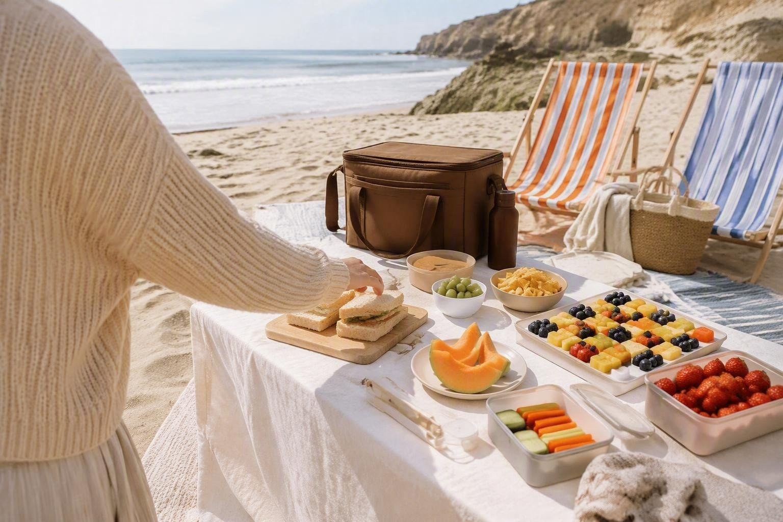 Pranzo in spiaggia per bambini: istruzioni sicure passo-passo