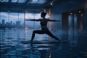 Yoga in piscina: come iniziare la giornata con energia e serenità