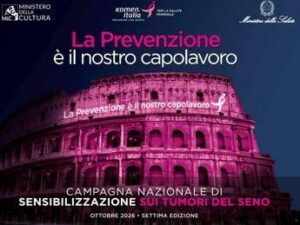 al via la vii edizione di la prevenzione e il nostro capolavoro ministeri salute e cultura con komen italia 2