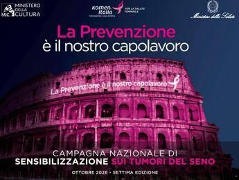 al via la vii edizione di la prevenzione e il nostro capolavoro ministeri salute e cultura con komen italia 2