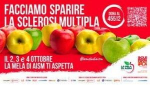 la mela aism in 5mila piazze liniziativa per un futuro libero da sclerosi multipla 2