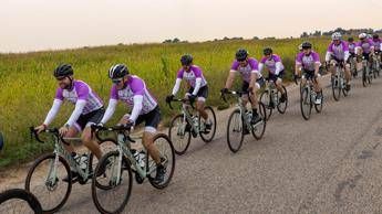tumori toracici rari al via staffetta ciclistica di bms per raccolta fondi 2