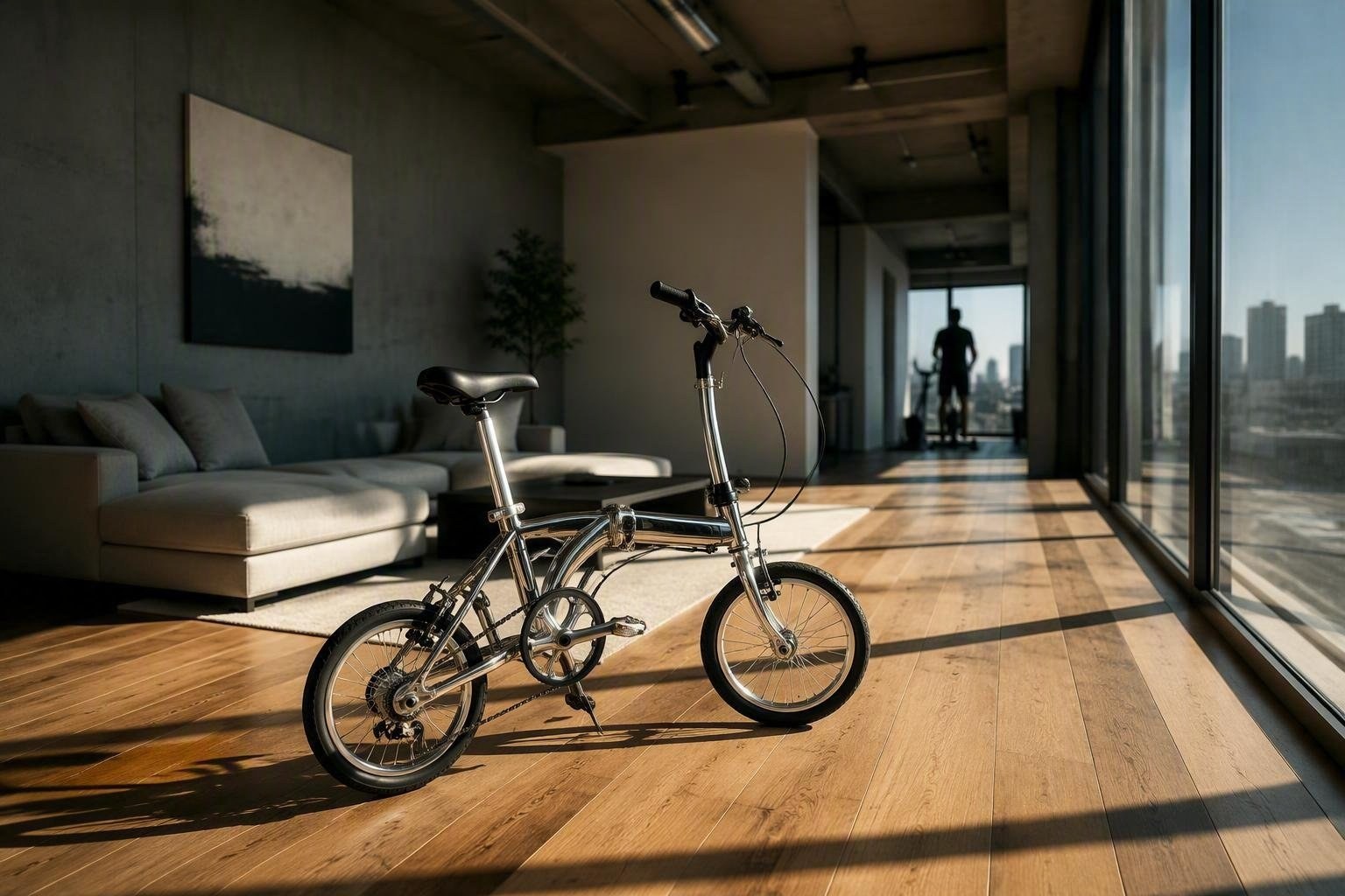 Ecode® Slim Bike: la bicicletta magnetica pieghevole per allenamenti cardio a casa
