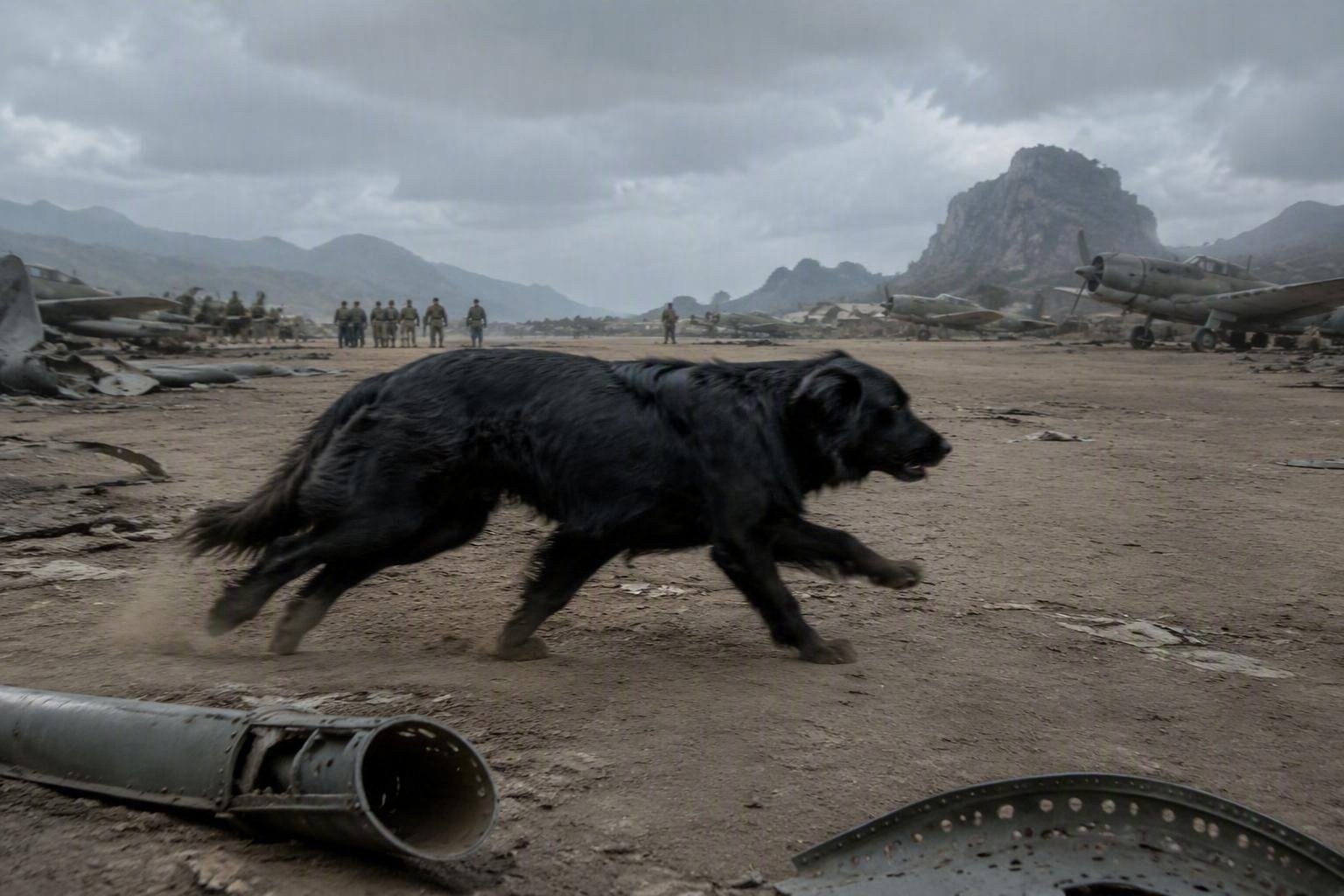 La storia straordinaria di Gander, il cane che salvò vite umane durante la battaglia di Hong Kong