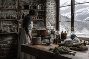 Laboratorio di sciroppi, balsami e tisane invernali nella Fondazione Alpina