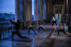 Lezione di yoga familiare a Empoli il 10 ottobre