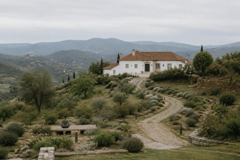 Villa privata in Portogallo per un ritiro di yoga e benessere