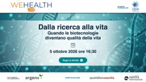 dalla ricerca alla vita quando le biotecnologie diventano qualita della vita diretta 5 ottobre alle 16 30 2