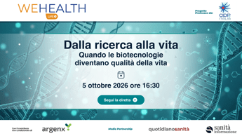dalla ricerca alla vita quando le biotecnologie diventano qualita della vita diretta 5 ottobre alle 16 30 2