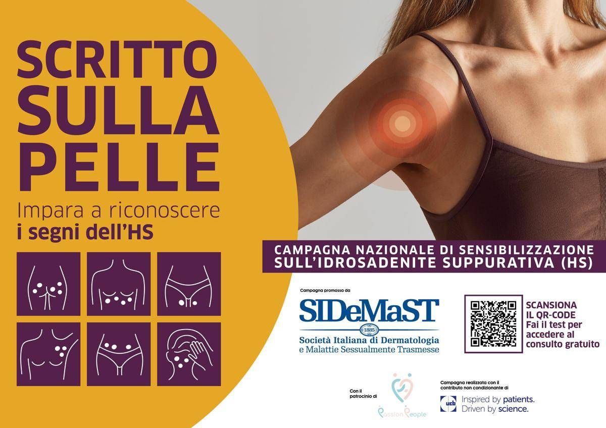 idrosadenite suppurativa al via campagna di sensibilizzazione scritto sulla pelle 2