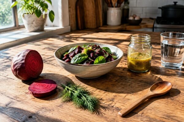 Guida alla dieta low FODMAP per il colon irritabile con barbabietola
