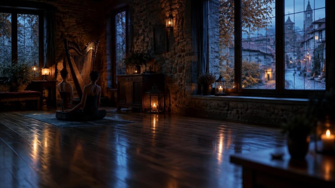 Hatha yoga con arpa: scopri l’Autumn Flow gratis a Coperchia