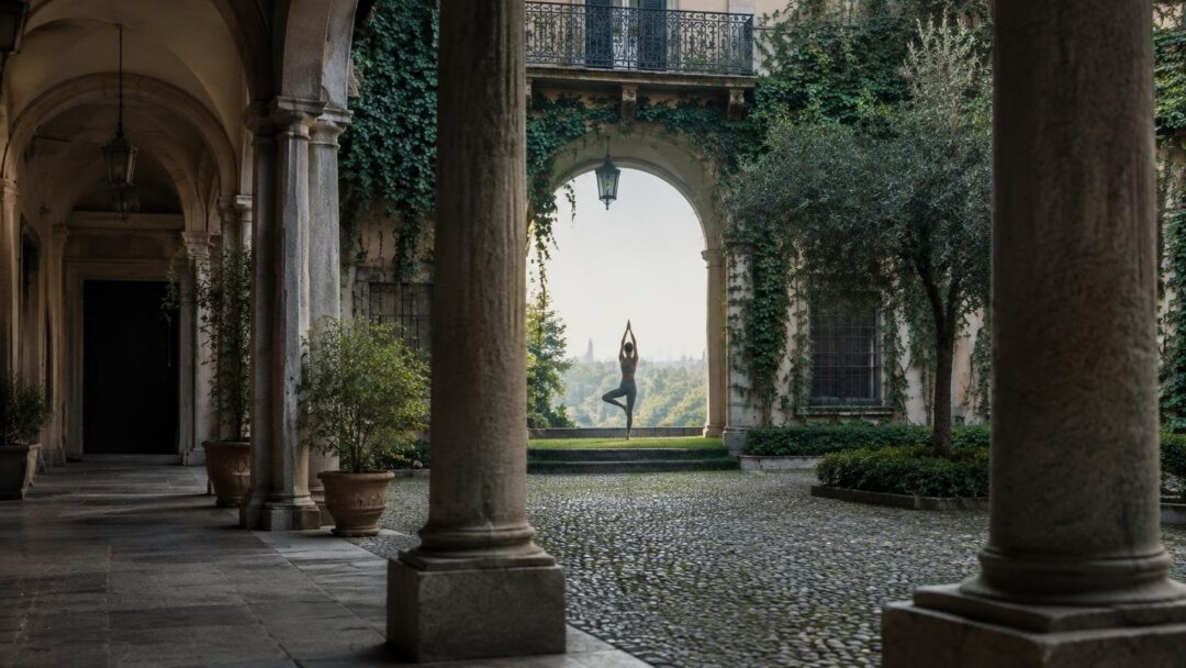 Impara i principi di allineamento e respirazione nelle posture yoga